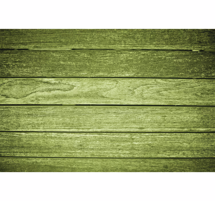 Store enrouleur vert en texture bois verte - TenStickers
