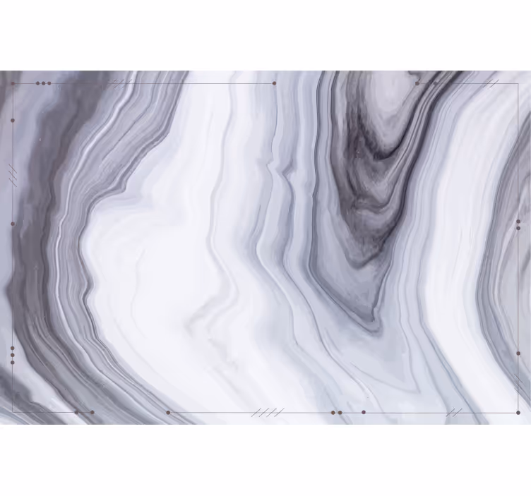 Store enrouleur gris effet marbre noir et blanc - TenStickers
