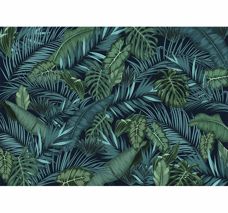 Store enrouleur chambre jungle décorative - TenStickers
