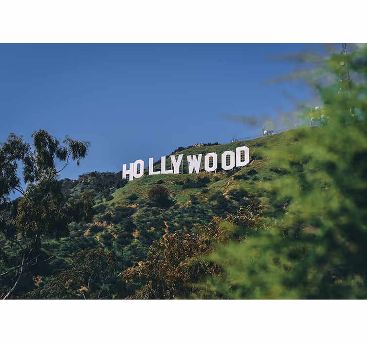 Store enrouleur chambre enseigne hollywood - TenStickers