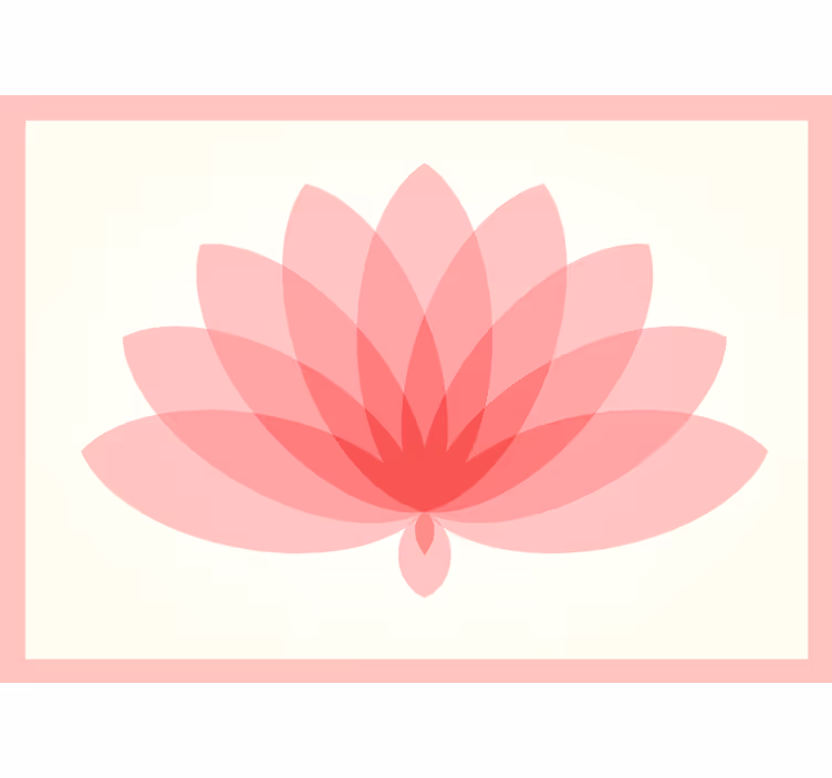 Store enrouleur chambre fleur de lotus - TenStickers