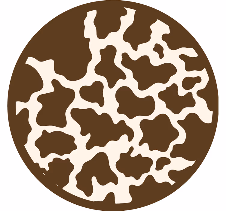 Store enrouleur chambre vache brune - TenStickers