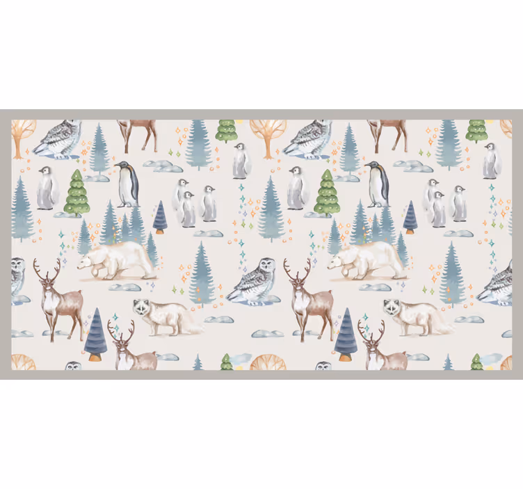 Store enrouleur pour chambre enfant forêt d'automne - TenStickers