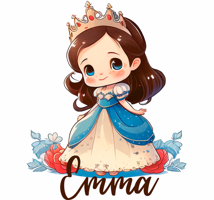 Store enrouleur pour chambre enfant princesse - TenStickers