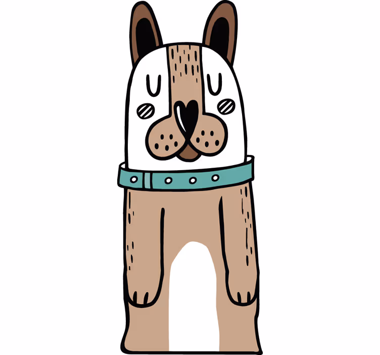 Store enrouleur pour chambre enfant motif chien - TenStickers