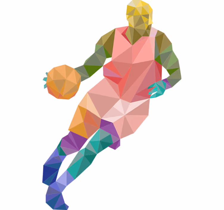 Store enrouleur pour chambre ado motif basket origami - TenStickers