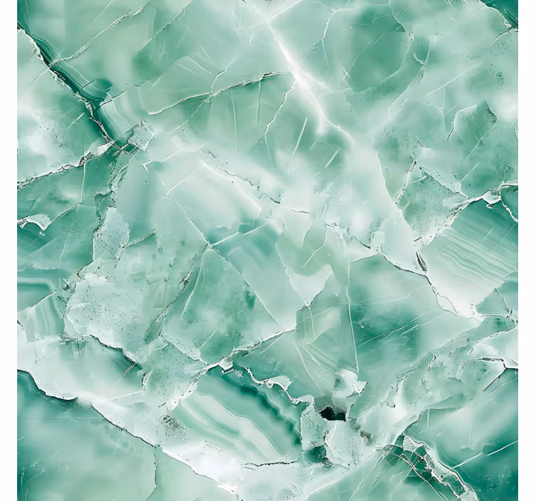 Store enrouleur textures et motifs couleur pastel vert - TenStickers