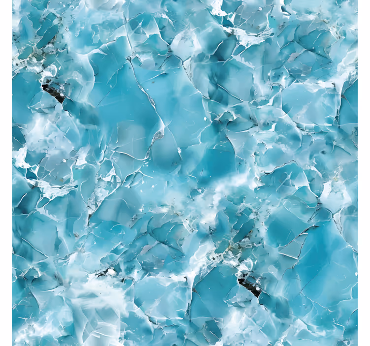 Store enrouleur textures et motifs bleu turquoise - TenStickers