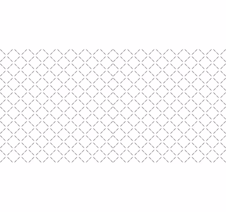 Store enrouleur gris à losanges nordiques - TenStickers