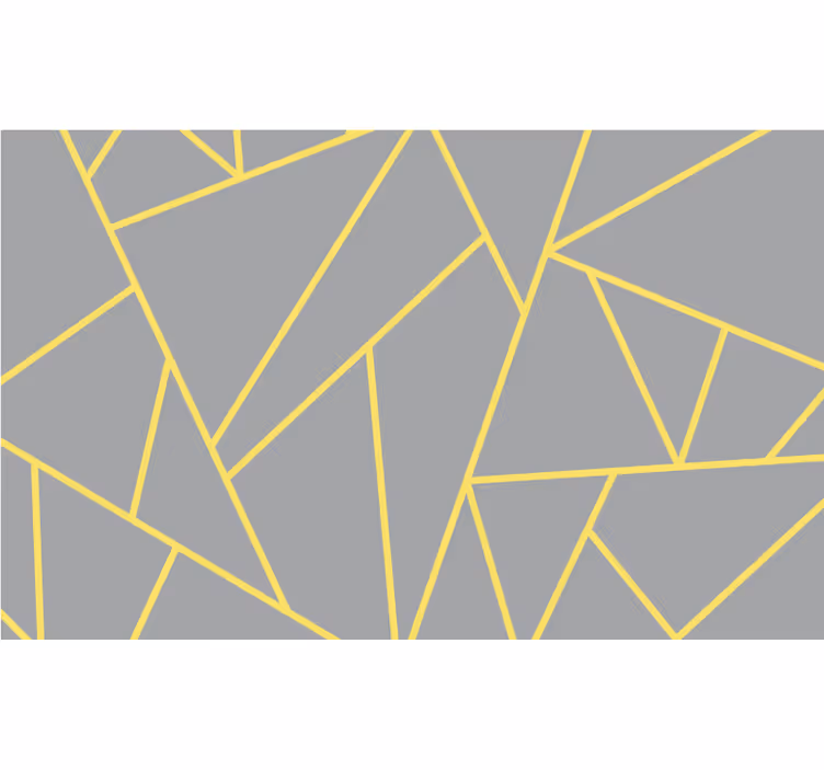 Store enrouleur gris triangles pantone deux - TenStickers
