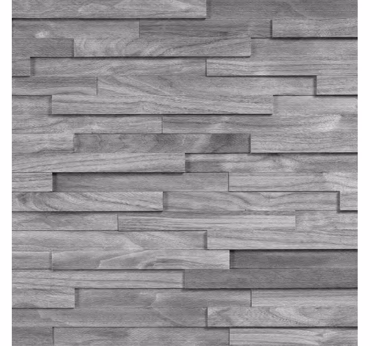 Store enrouleur gris texture grandes planches en bois - TenStickers