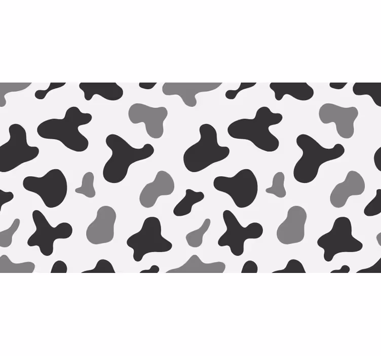 Store enrouleur gris à motifs de vaches grises - TenStickers