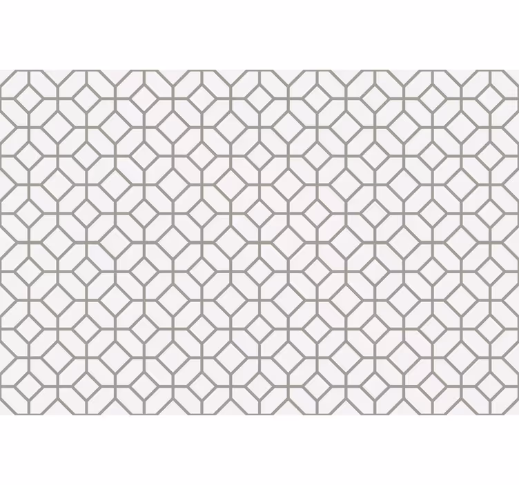 Store enrouleur gris motif hamptons carré - TenStickers