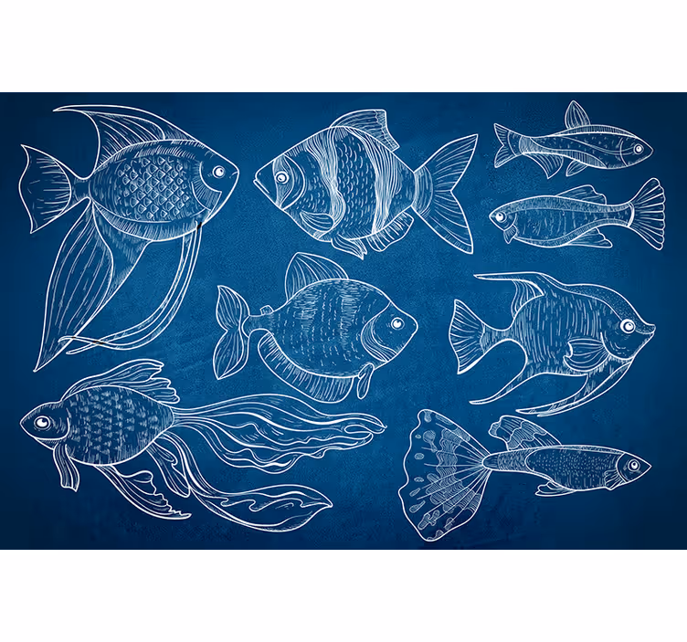 Store enrouleur salle de bain style marin - TenStickers