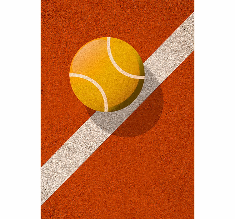Store enrouleur pour chambre ado tennis - TenStickers