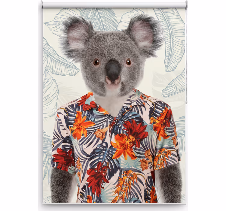 Store enrouleur pour chambre ado koala élégant - TenStickers