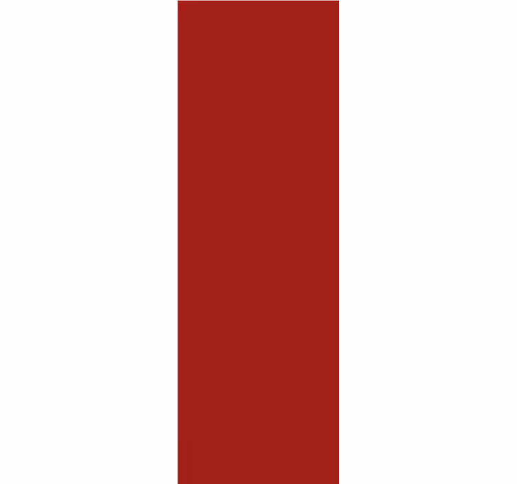 Store enrouleur rouge lumineux et élégant - TenStickers