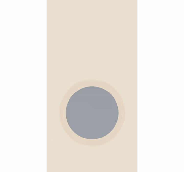 Store enrouleur extérieur design rond bicolore - TenStickers