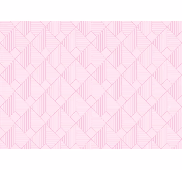 Store enrouleur extérieur motif géométrique rose - TenStickers