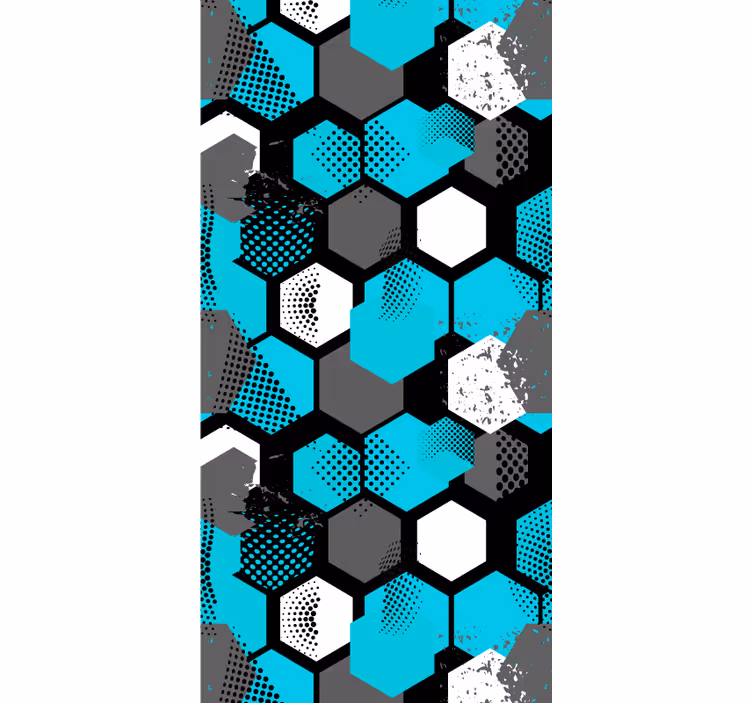 Store enrouleur pour chambre ado graffiti football - TenStickers