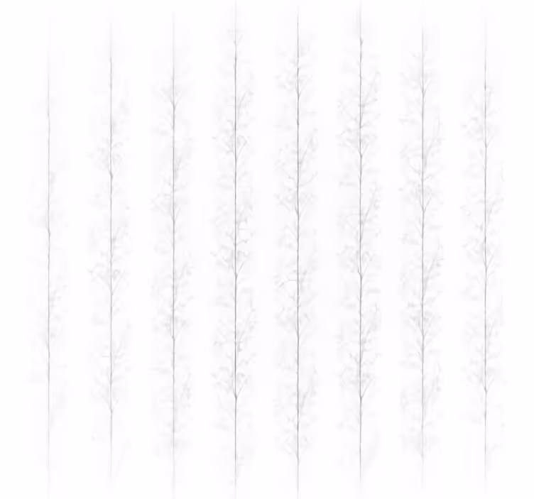 Store enrouleur blanc arbres décoratifs - TenStickers