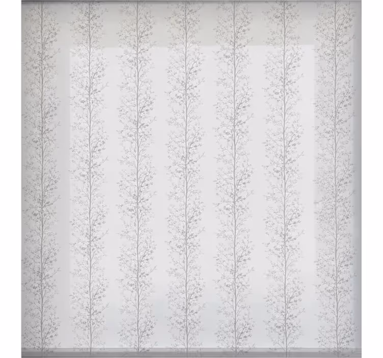 Store enrouleur gris avec arbres - TenStickers
