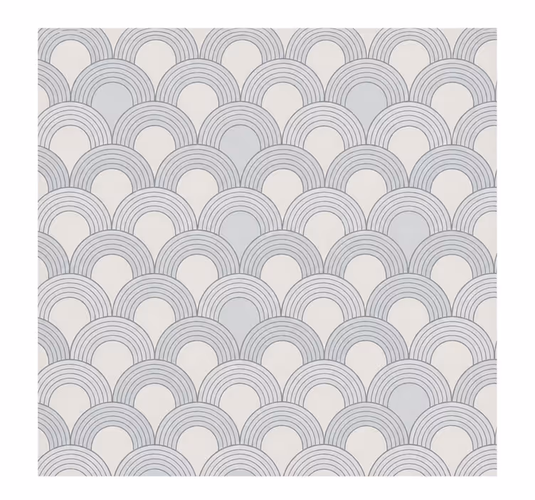 Store enrouleur couple motif demi-cercle 160 cm - TenStickers