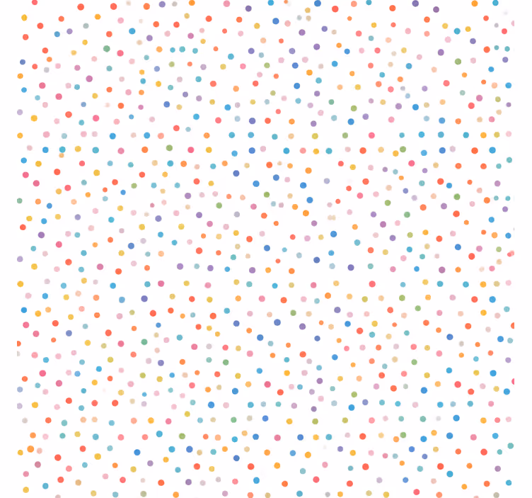 Store enrouleur salle de bain 300 points colorés - TenStickers