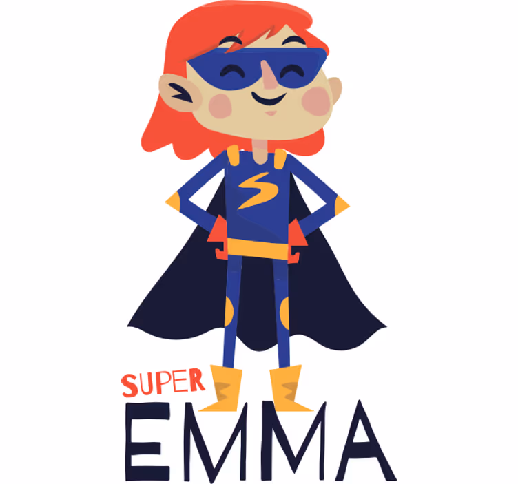 Store enrouleur super-héro personnalisée - TenStickers