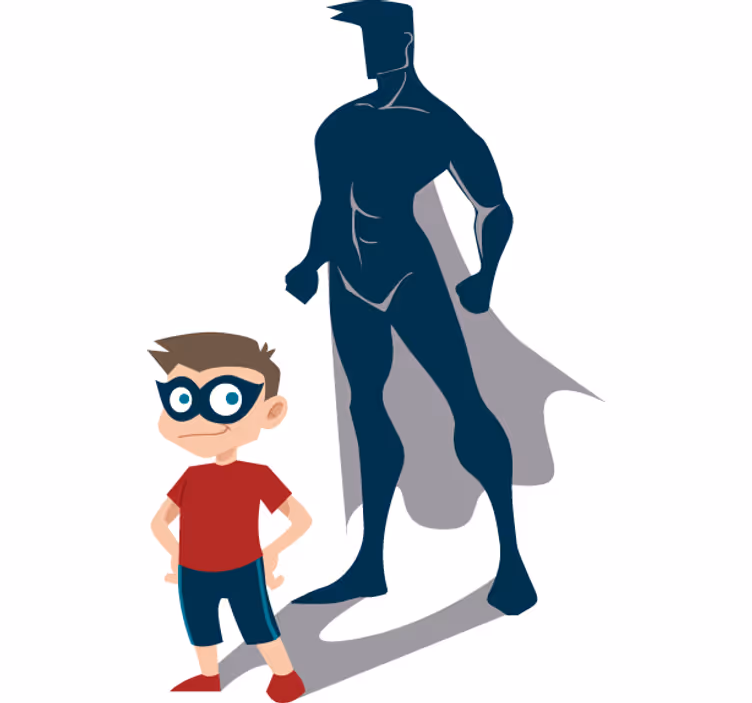 Store enrouleur super-héro enfant héros vinyle - TenStickers