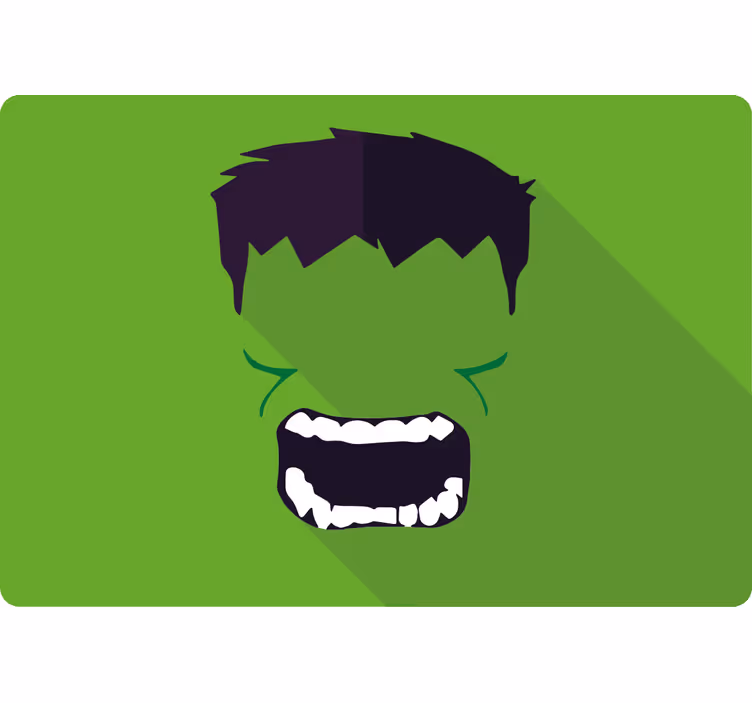 Store enrouleur super-héro vert - TenStickers