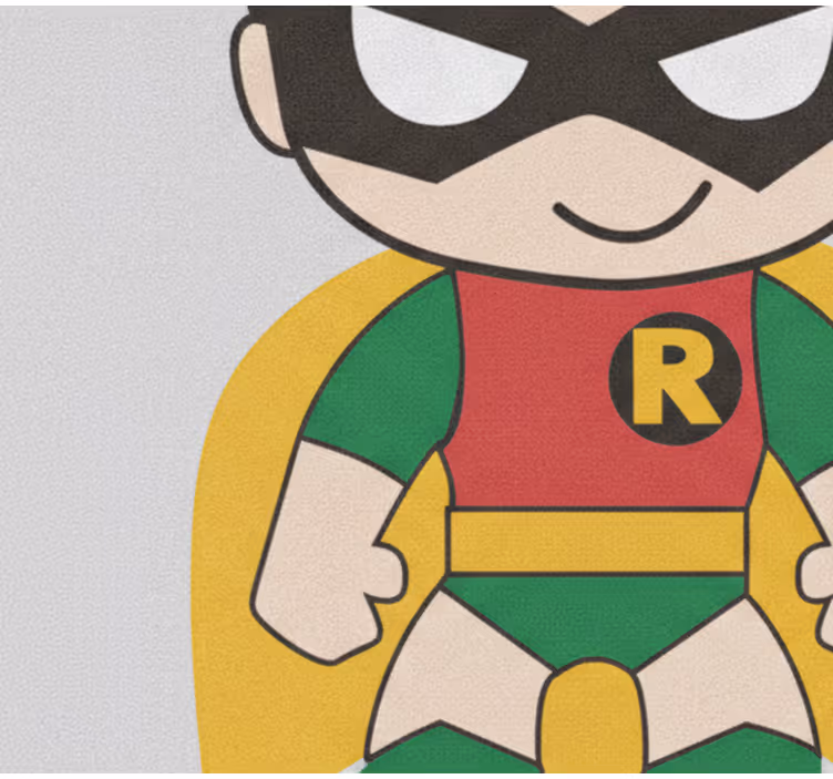 Store enrouleur super-héro robin à bord - TenStickers