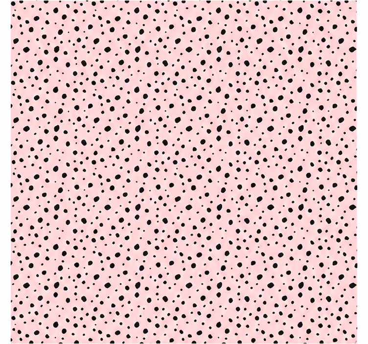 Store enrouleur rose à pois dalmatien blush - TenStickers