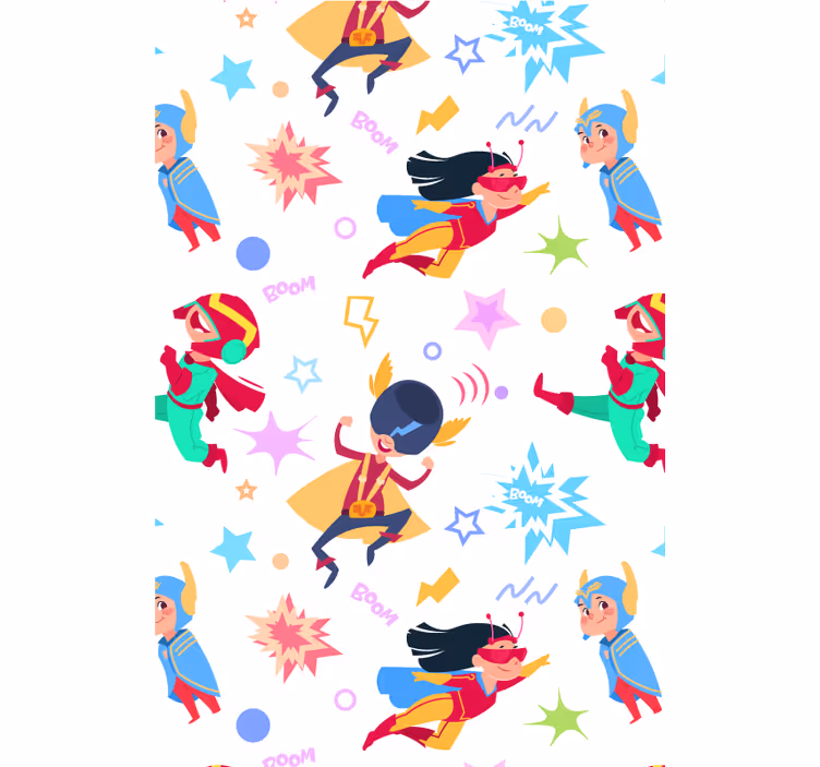 Store enrouleur super-héro aventures de super-héros - TenStickers