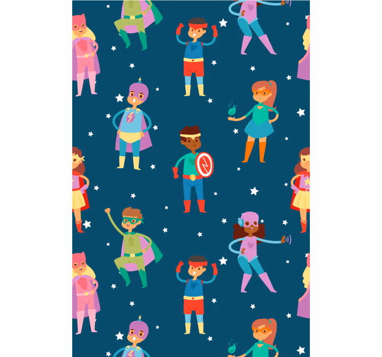 Store enrouleur super-héro modèle de super-héros - TenStickers