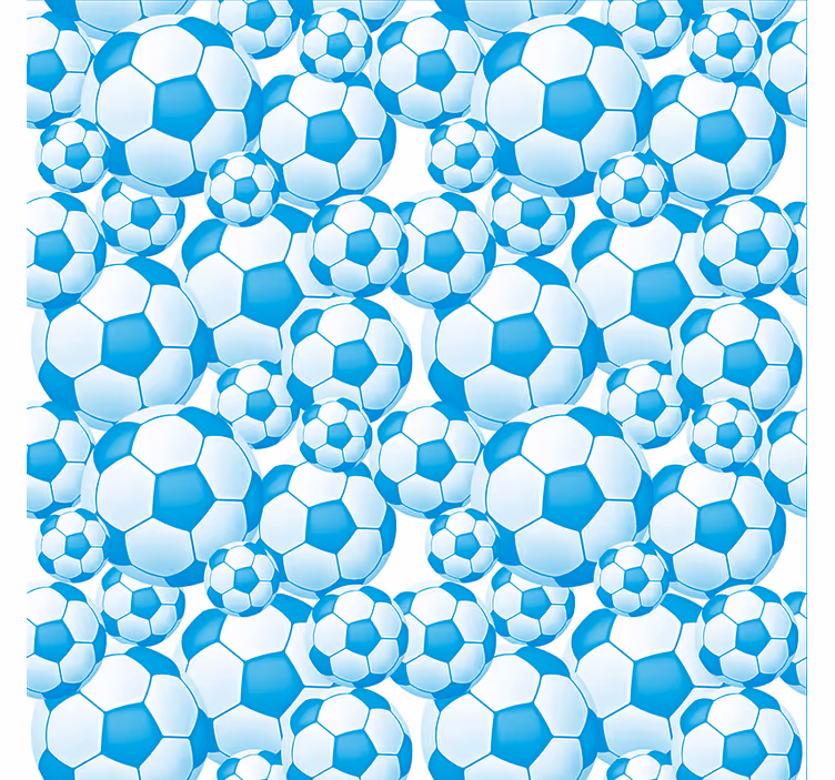 Store enrouleur football décor de motif de football - TenStickers