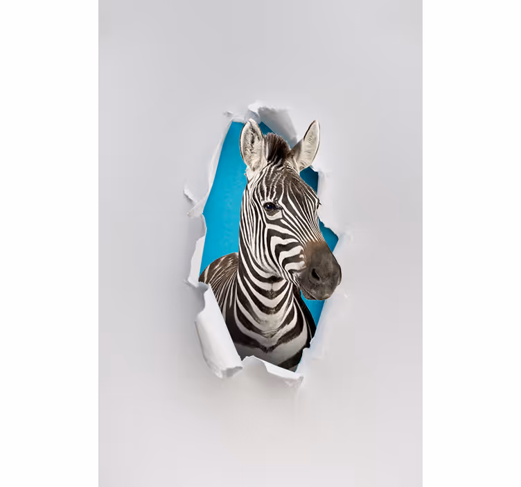 Stores avec plus d'animaux Zèbre - TenStickers