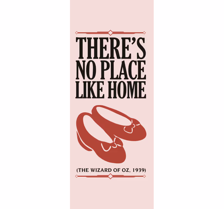 Store enrouleur phrases pas d'endroit comme chez soi - TenStickers