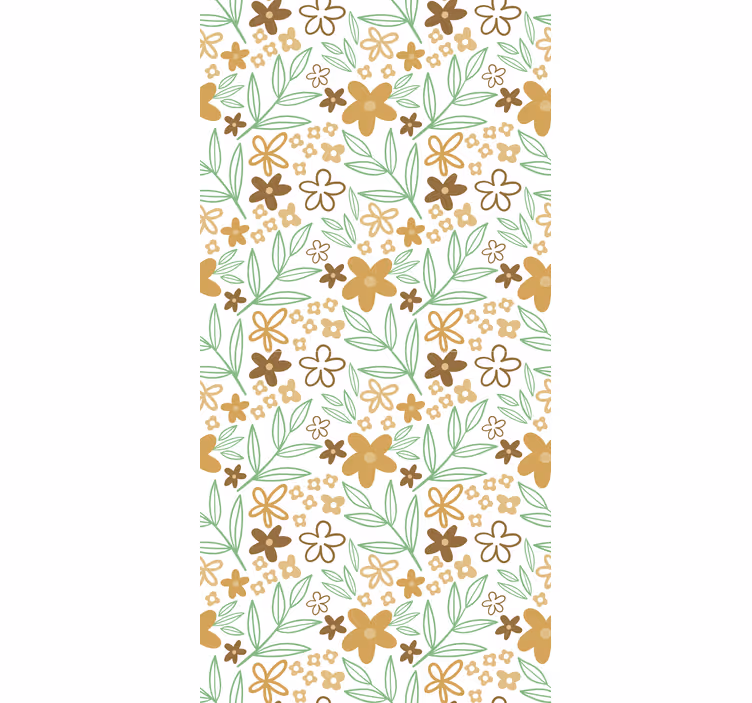 Stores enrouleurs fleurs et plantes motif floral - TenStickers