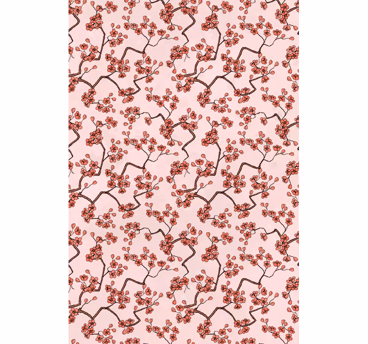 Stores enrouleurs fleurs et plantes branches de cerisier - TenStickers