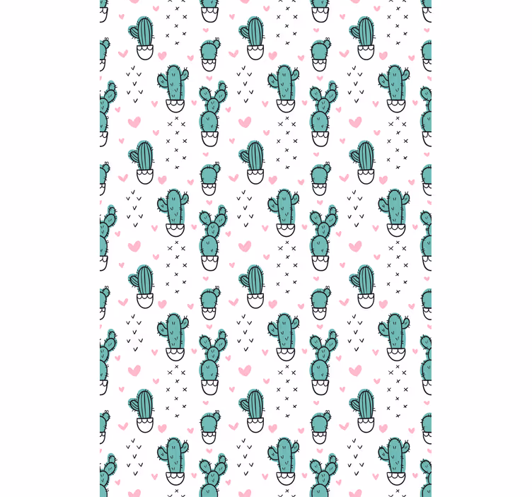 Store enrouleur cactus au design charmant et tendre - TenStickers