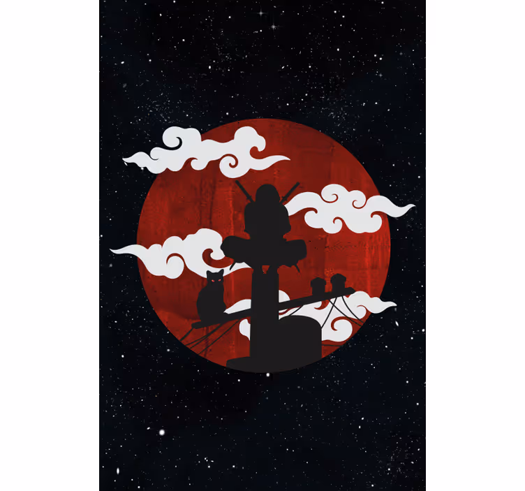 Stores originaux Ninja japonais de dessin animé - TenStickers