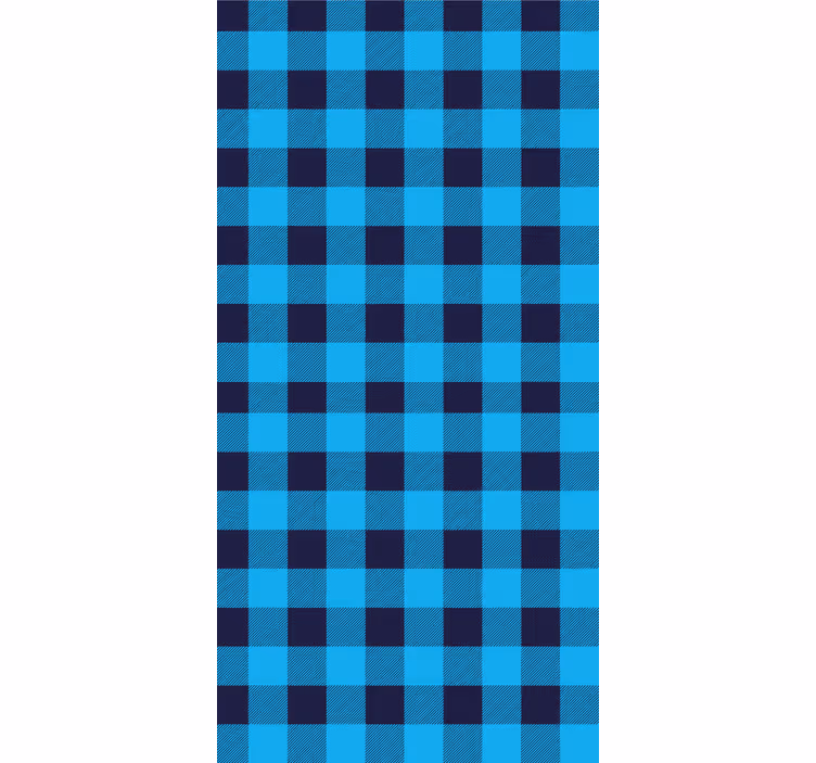 Store enrouleur textures et motifs design à carreaux - TenStickers