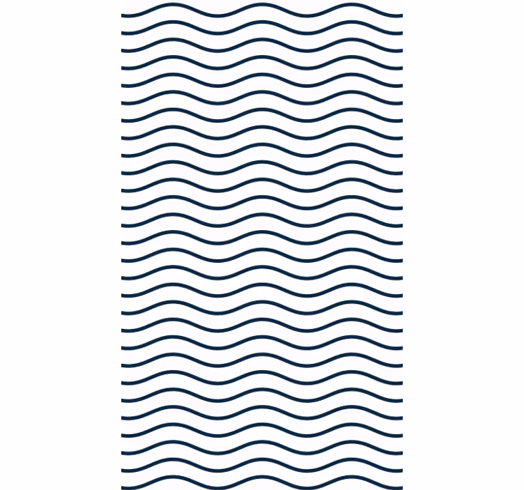 Store enrouleur textures et motifs vagues ondulantes - TenStickers