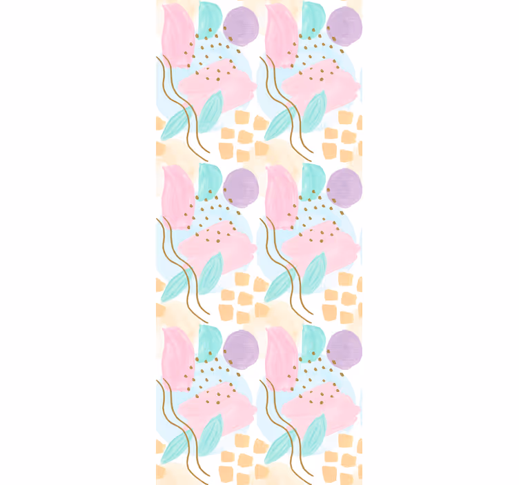 Stores modernes Formes aquarelles - TenStickers