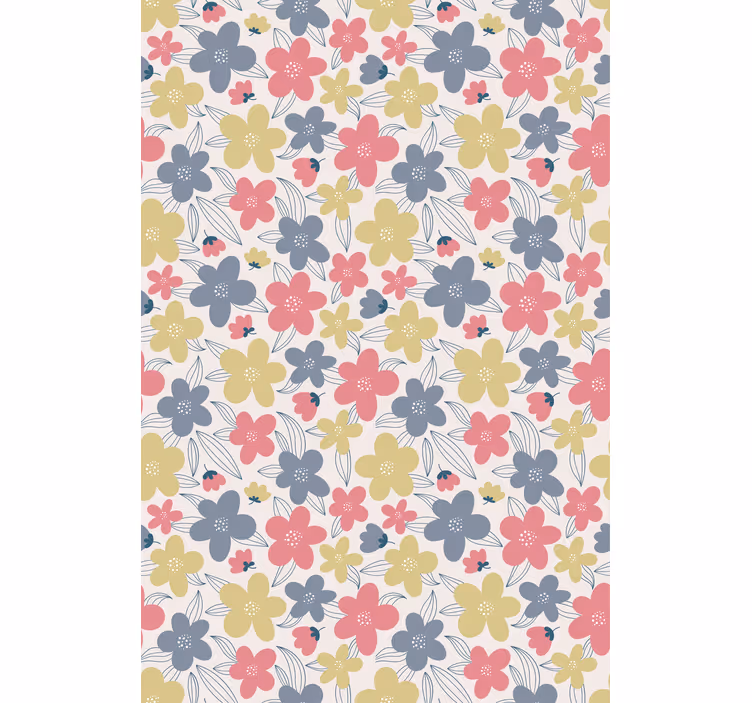 Stores enrouleurs fleurs et plantes motifs botaniques vifs - TenStickers