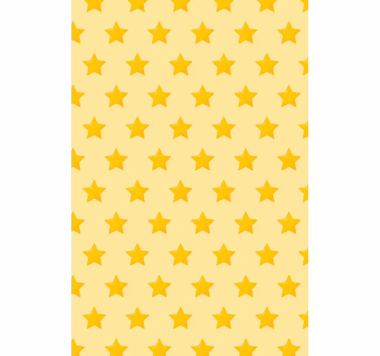 Store enrouleur original motif étoile jaune - TenStickers