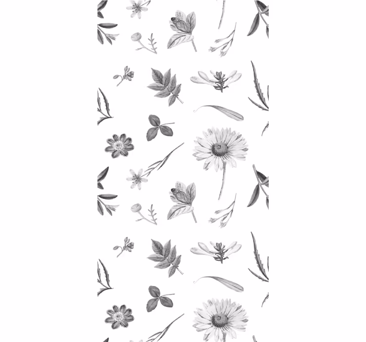 Stores enrouleurs fleurs et plantes jardin botanique - TenStickers