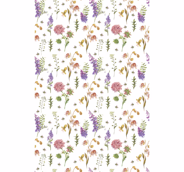 Stores enrouleurs fleurs et plantes thème de jardin floral - TenStickers