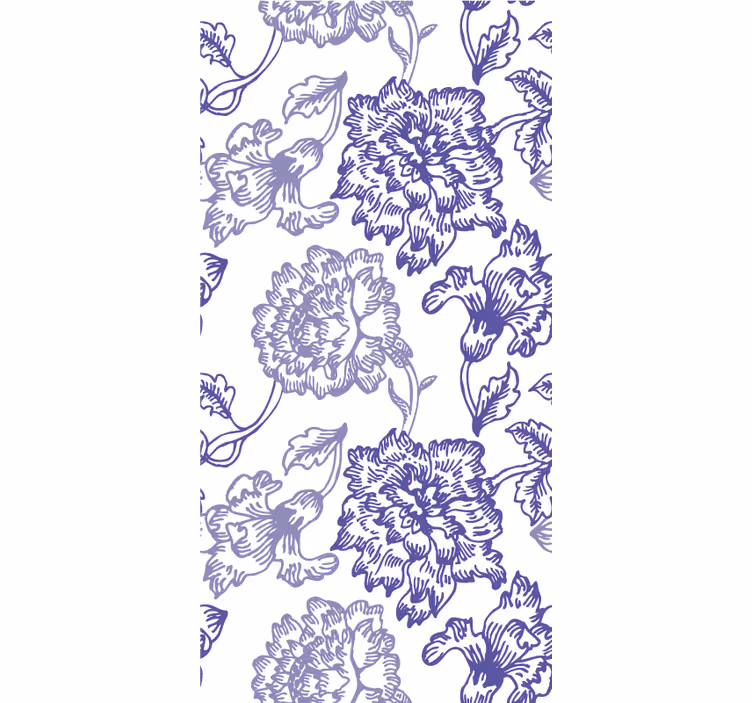 Stores enrouleurs fleurs et plantes thème floral élégant - TenStickers